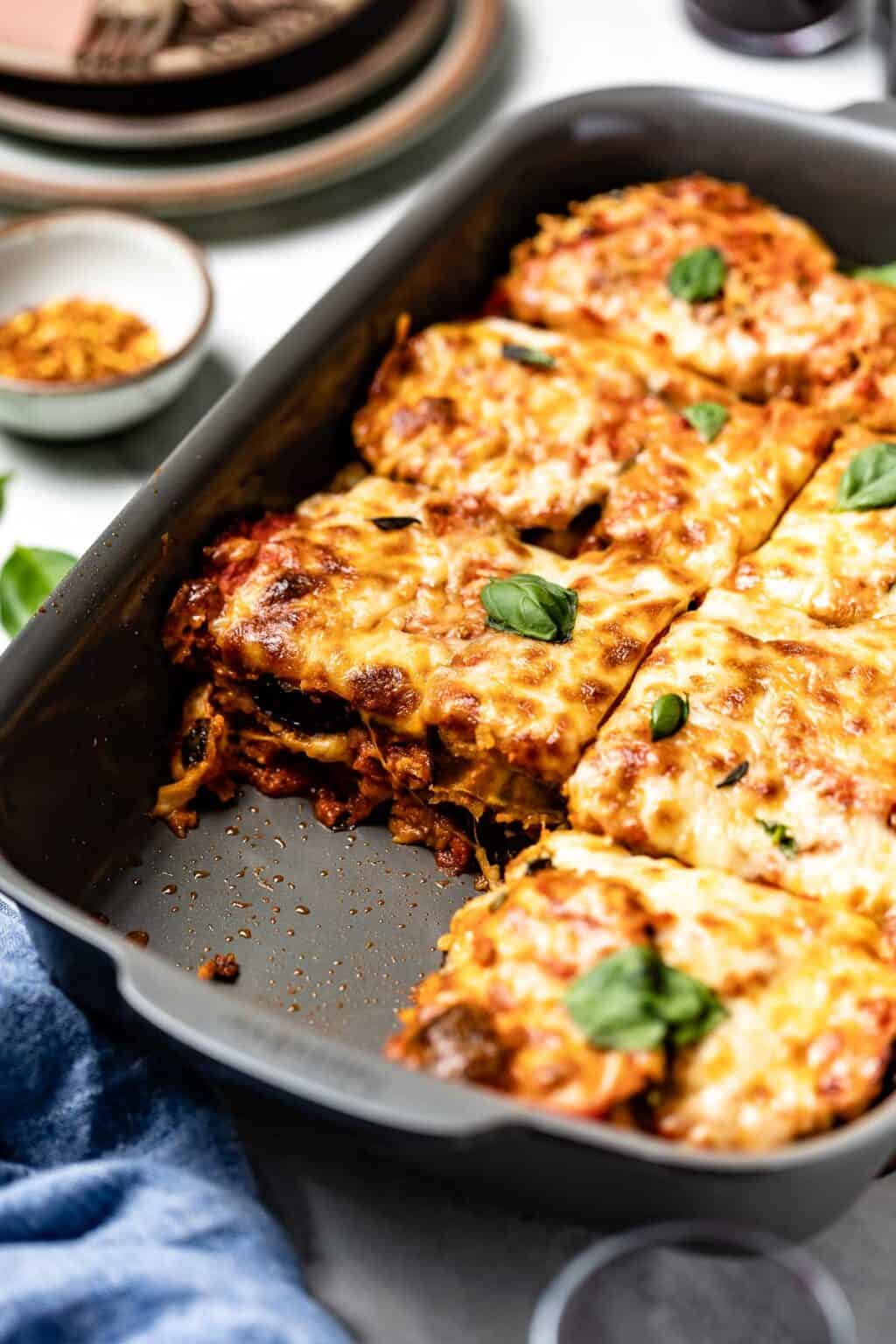 Baked Eggplant Parmesan Recipe (Easy)- Foolproof Living