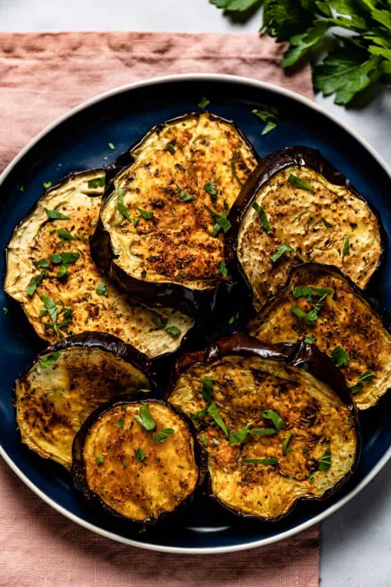 Air Fryer Eggplant Recipe (No Breadcrumbs) Foolproof Living