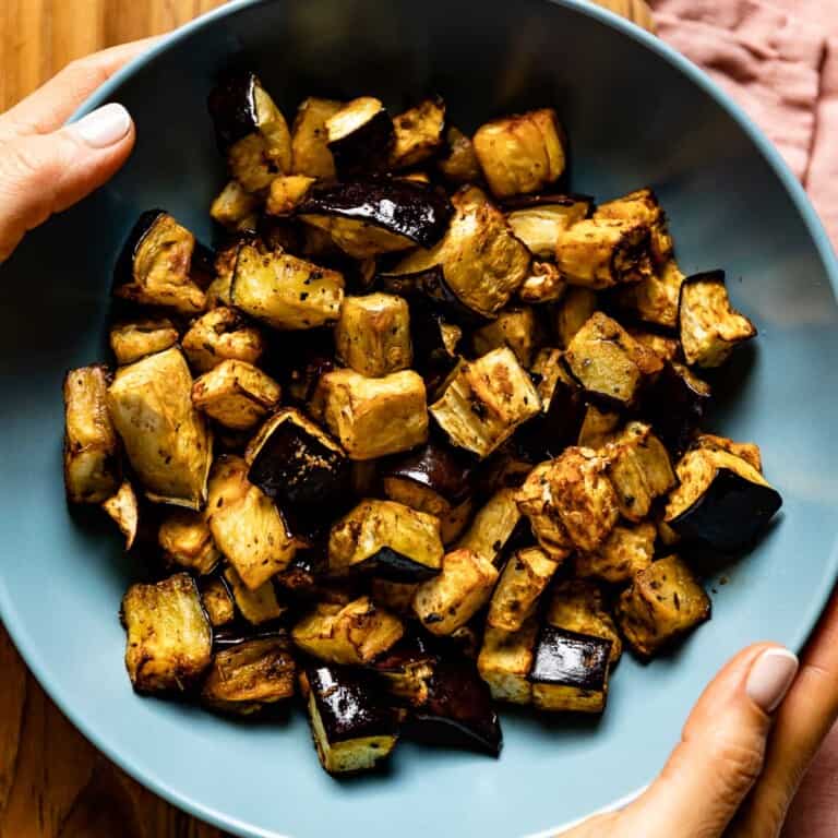 Air Fryer Eggplant Recipe (No Breadcrumbs) - Foolproof Living