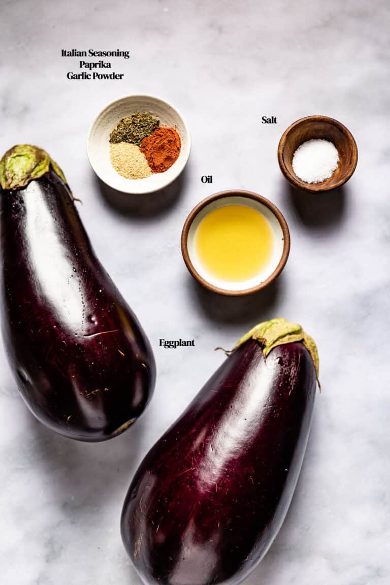 Air Fryer Eggplant Recipe (No Breadcrumbs) Foolproof Living