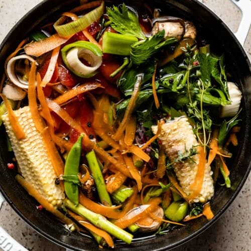 Vegetable Stock from Scraps Foolproof Living