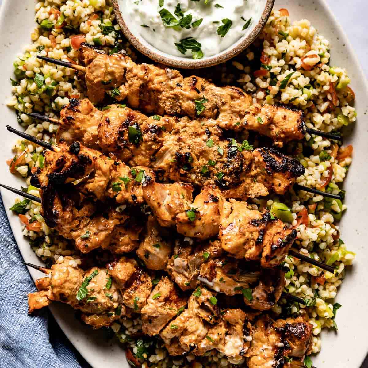 Shish Tawook (Authentic Middle Eastern Recipe)- Amira's Pantry