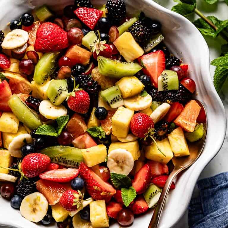 Breakfast Fruit Salad (Easy Recipe!) - Foolproof Living