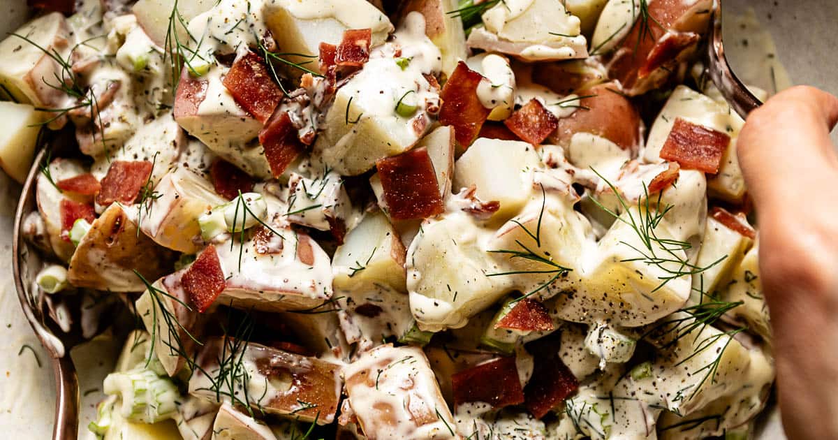 Red Skin Potato Salad Recipe - Foolproof Living