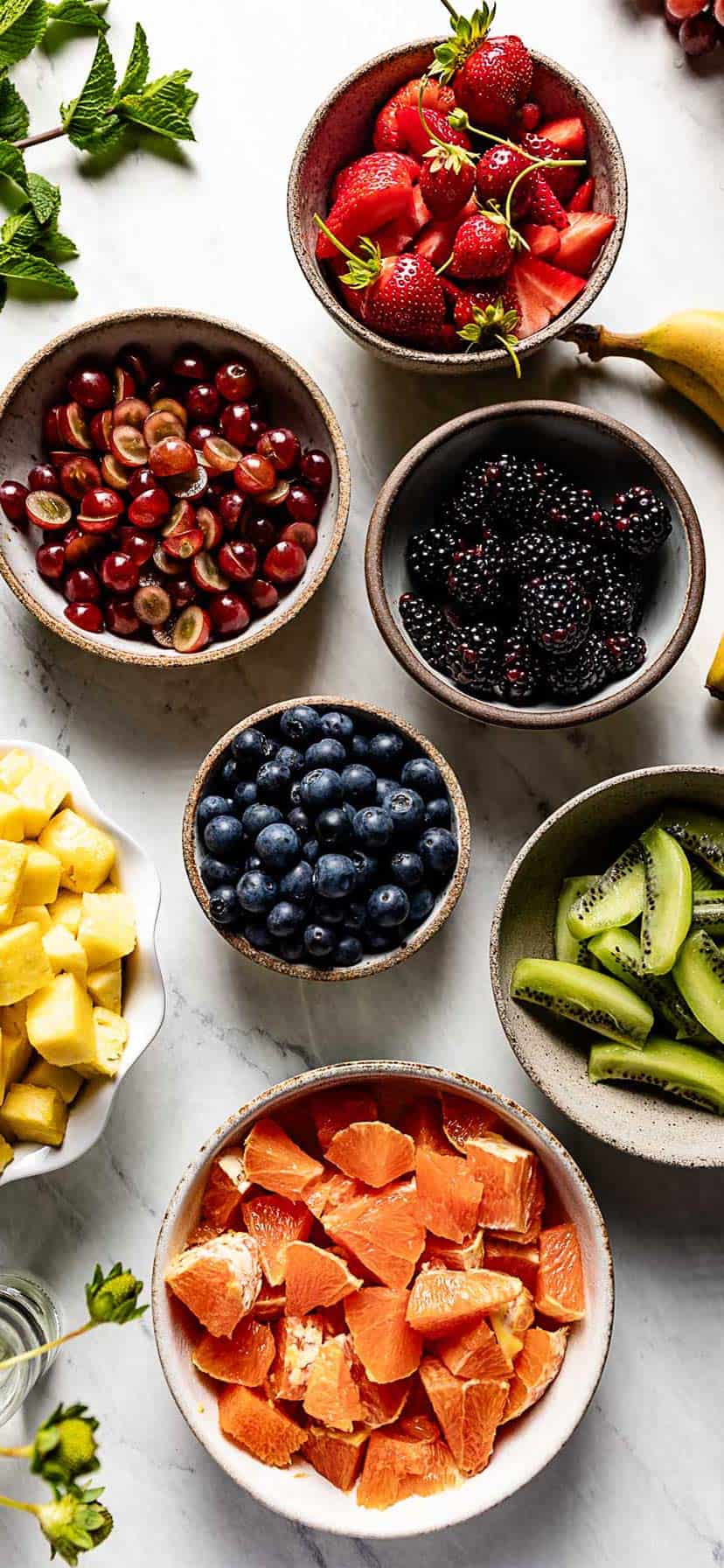Breakfast Fruit Salad - The Conscious Plant Kitchen
