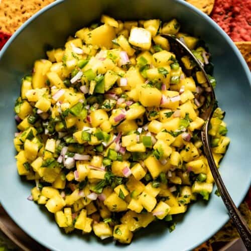 Mango Pineapple Salsa (Easy & Quick Recipe) Foolproof Living