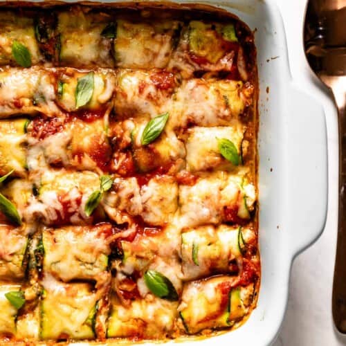 Zucchini Lasagna Rolls Low Carb And Gf Recipe Foolproof Living