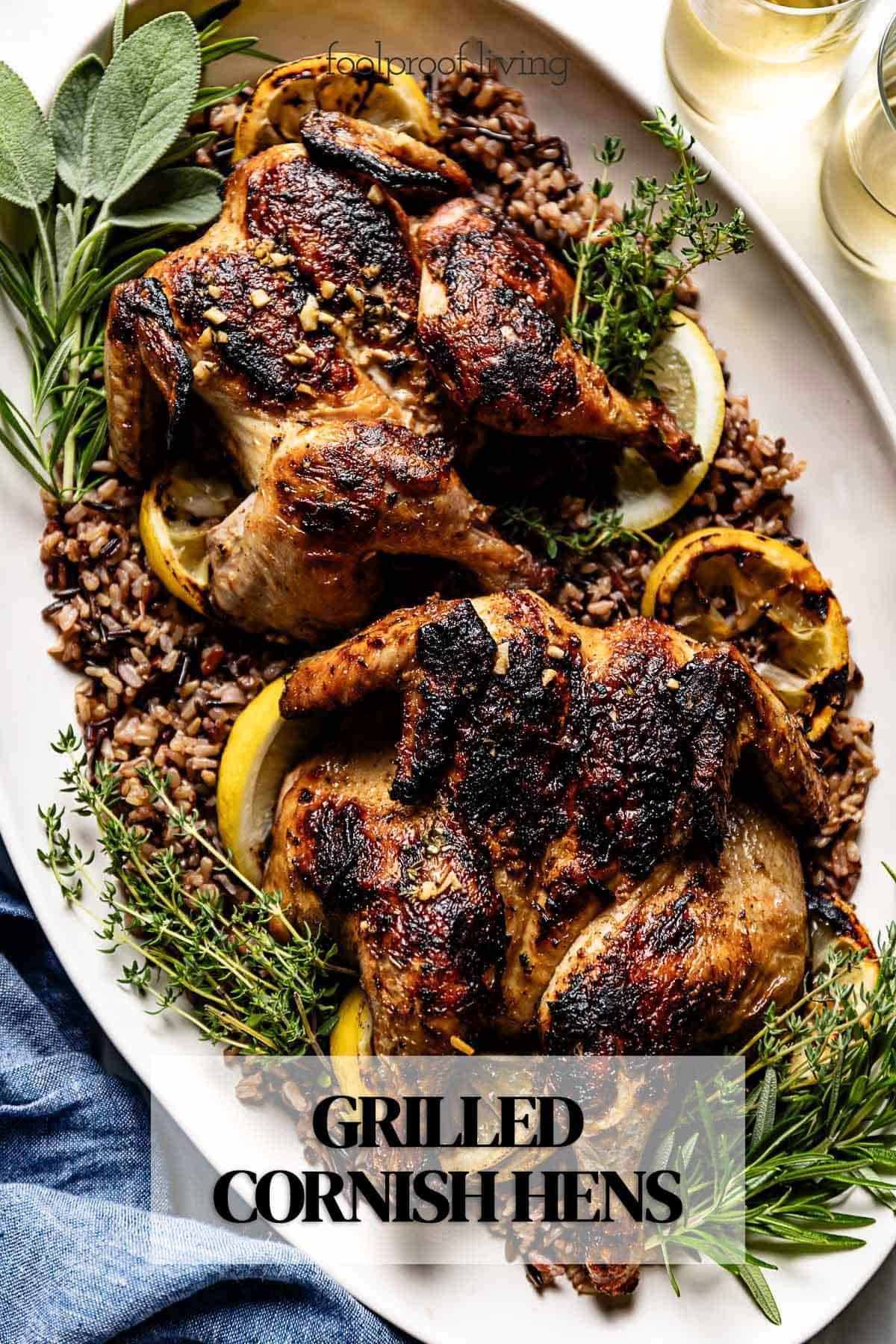 Grilled Cornish Hens Recipe Foolproof Living Grilled Game Hens 