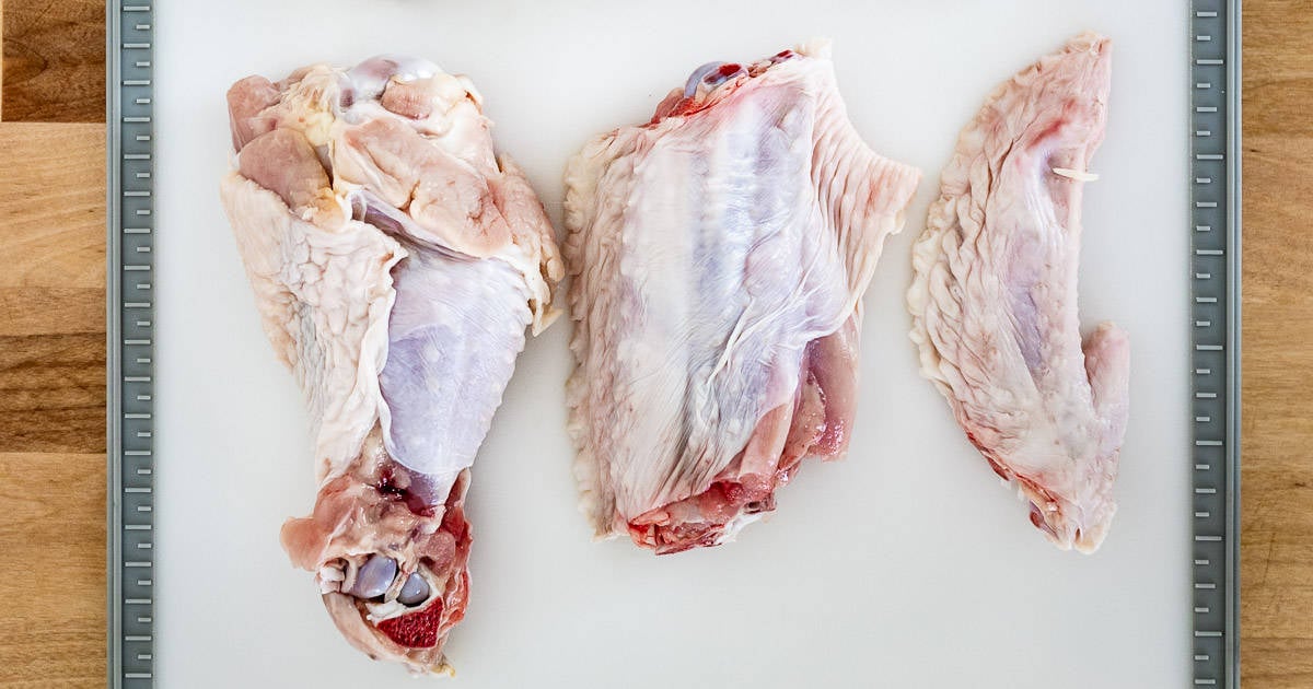 How To Cut Turkey Wings 