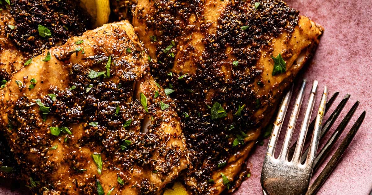 Blackened Cod (15 Minute Recipe) - Healthy Seasonal Recipes