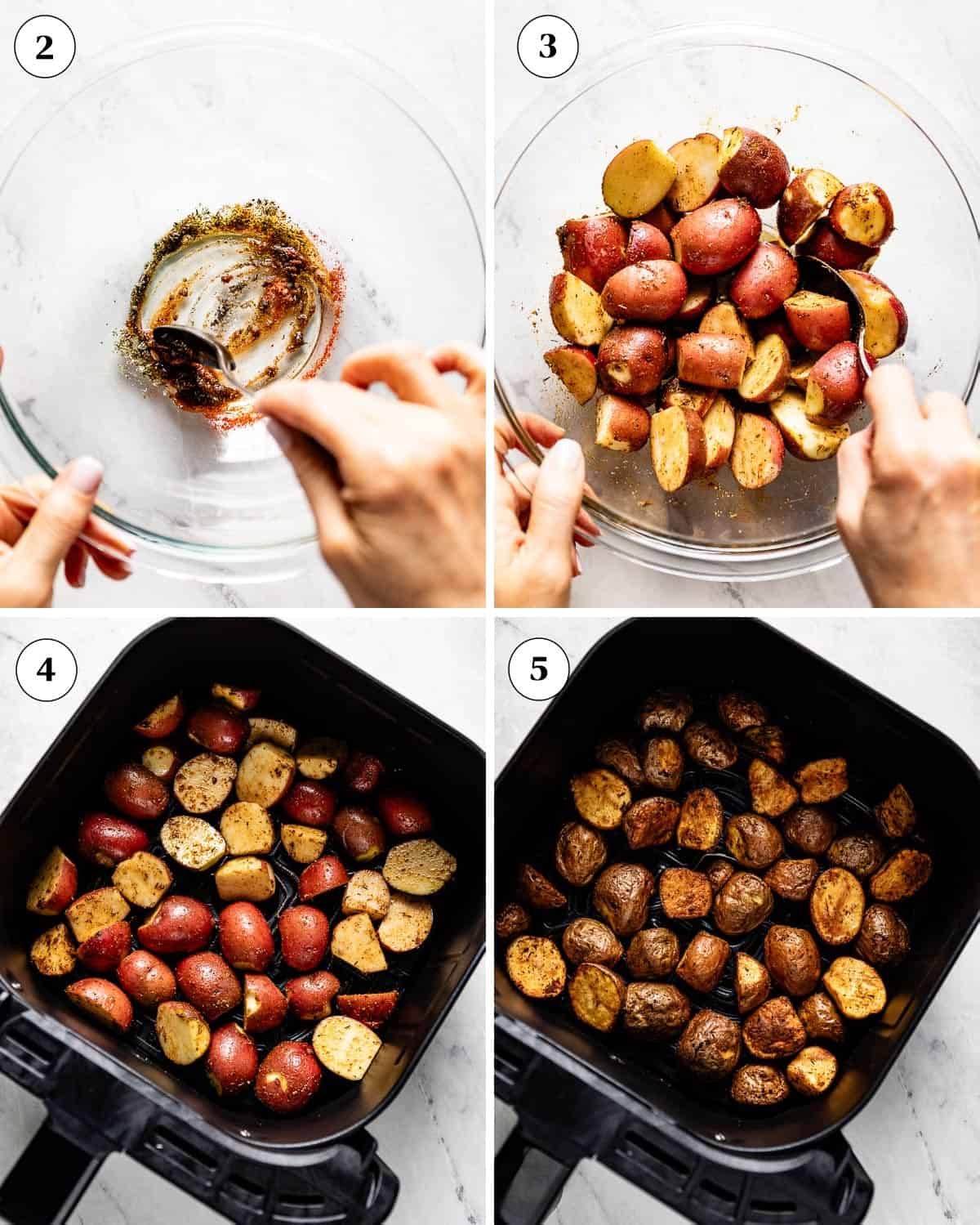 Air Fryer Red Potatoes • Oh Snap! Let's Eat!