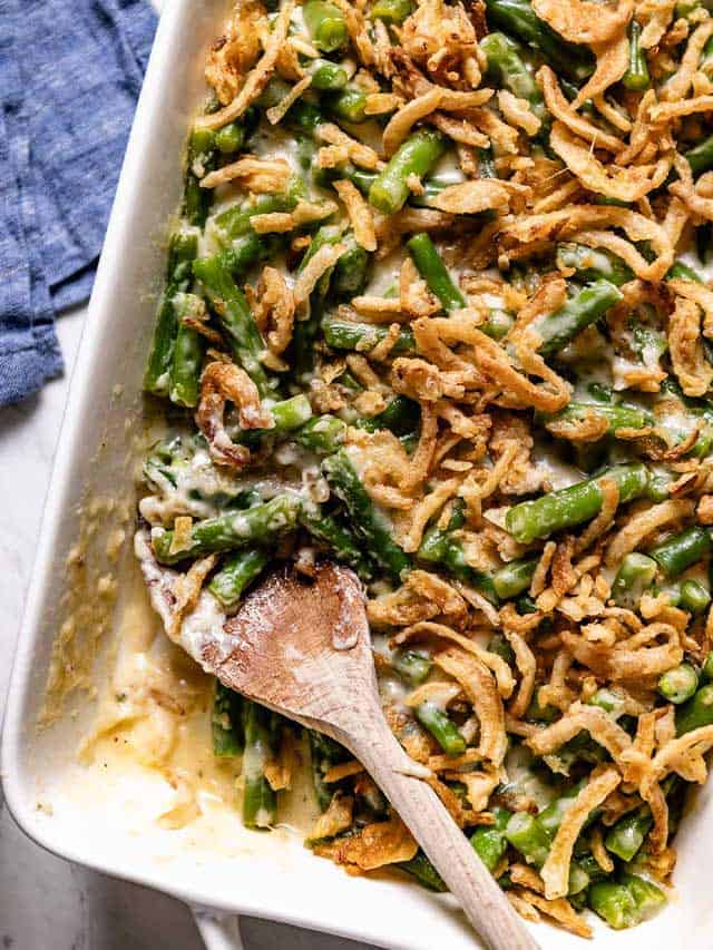 Green Bean Casserole without Mushroom Soup - Foolproof Living