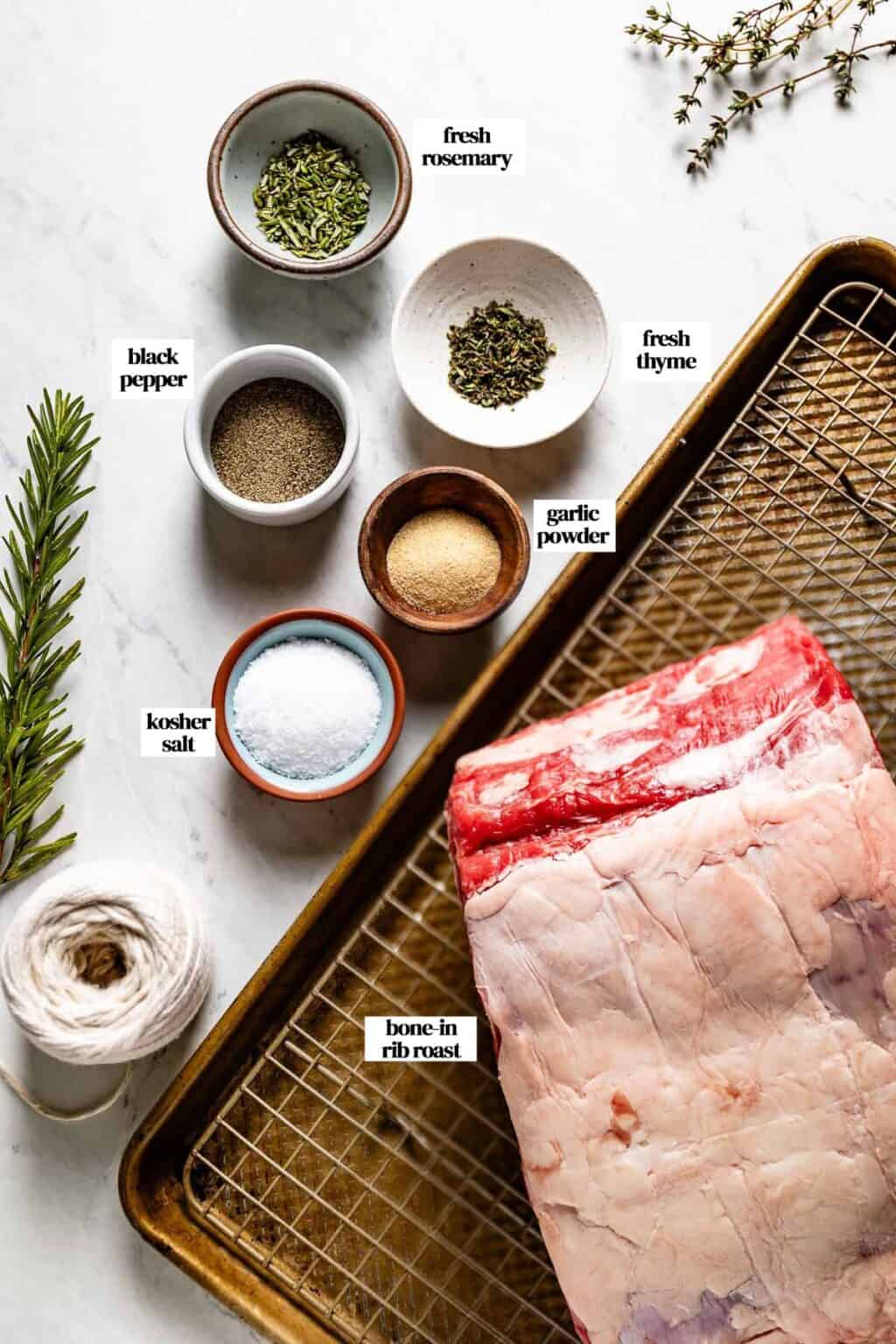 Reverse Sear Prime Rib Recipe (Standing Rib Roast)