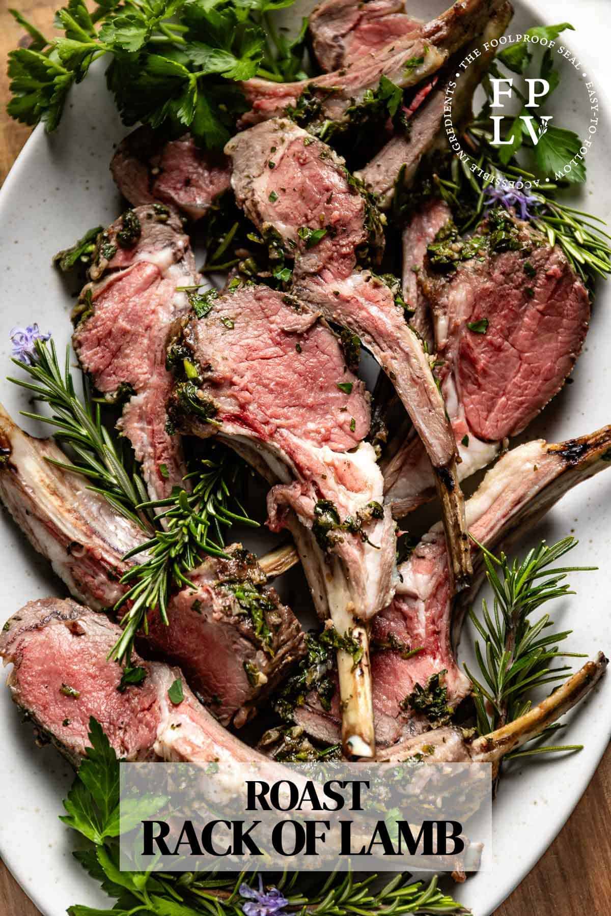 Roast Rack of Lamb Recipe with Garlic and Rosemary
