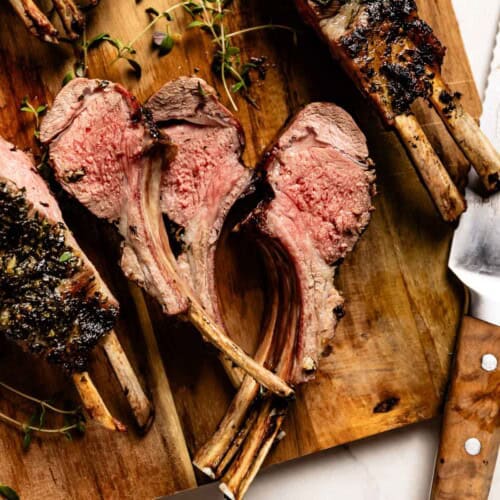 Rack of lamb bbq sales