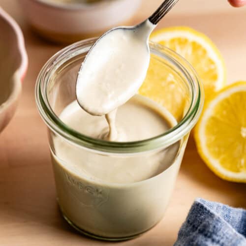 Lemon Tahini Sauce Recipe (Quick & Easy To Make)