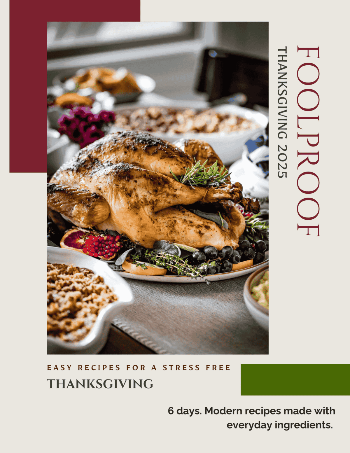 Thanksgiving 2025 banner for email sign up.