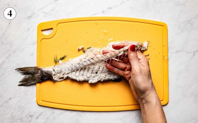Whole Roasted Branzino - Easy Mediterranean Recipe